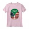 Arabia Saudita Bandiera USA - Zipper Maglietta Mix Heritage Design - Ideale Regalo per Americani e Sauditi