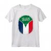 Arabia Saudita Francia Bandiera - Maglietta Zipper con Design Unico per un Regalo Culturale - Acquista Online!
