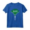 Arabia Saudita Flag Shirt - Zipper Maglietta con Bandiera dell'Arabia Saudita - Regalo Perfetto per Orgogliosi Sauditi
