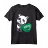 Arabia Saudita Cuore con Panda Pride Flag Roots - Maglietta per Mostrare l'Orgoglio Saudita