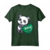 Arabia Saudita Cuore con Panda Pride Flag Roots - Maglietta per Mostrare l'Orgoglio Saudita