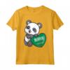 Arabia Saudita Cuore con Panda Pride Flag Roots - Maglietta per Mostrare l'Orgoglio Saudita