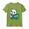 Arabia Saudita Cuore con Panda Pride Flag Roots - Maglietta per Mostrare l'Orgoglio Saudita