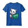 Arabia Saudita Cuore con Panda Pride Flag Roots - Maglietta per Mostrare l'Orgoglio Saudita