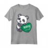 Arabia Saudita Cuore con Panda Pride Flag Roots - Maglietta per Mostrare l'Orgoglio Saudita
