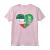 Arabia Saudita Bandiera Italiana Cuore | Italia Saudi Flag Roots Maglietta - Orgoglio Italiano e Radici Arabia Saudita