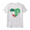Arabia Saudita Bandiera Italiana Cuore | Italia Saudi Flag Roots Maglietta - Orgoglio Italiano e Radici Arabia Saudita