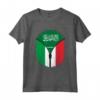 Arabia Saudita Italia Bandiera - Zipper Maglietta Unisex - Regalo Unico per Appassionati di Italia e Arabia Saudita