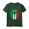 Arabia Saudita Italia Bandiera - Zipper Maglietta Unisex - Regalo Unico per Appassionati di Italia e Arabia Saudita