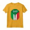 Arabia Saudita Italia Bandiera - Zipper Maglietta Unisex - Regalo Unico per Appassionati di Italia e Arabia Saudita