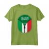 Arabia Saudita Italia Bandiera - Zipper Maglietta Unisex - Regalo Unico per Appassionati di Italia e Arabia Saudita
