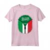 Arabia Saudita Italia Bandiera - Zipper Maglietta Unisex - Regalo Unico per Appassionati di Italia e Arabia Saudita