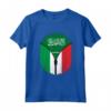 Arabia Saudita Italia Bandiera - Zipper Maglietta Unisex - Regalo Unico per Appassionati di Italia e Arabia Saudita