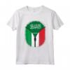 Arabia Saudita Italia Bandiera - Zipper Maglietta Unisex - Regalo Unico per Appassionati di Italia e Arabia Saudita