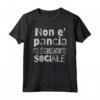 Citazioni Italiane Divertenti - Non è Pancia ma Distanziamento Sociale Maglietta - Idea Regalo per Compleanno, Natale, Anniversario