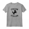 Stallione Italiana Maglietta - Design Cavallo Italiano - Leggera e Confortevole