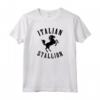 Stallione Italiana Maglietta - Design Cavallo Italiano - Leggera e Confortevole