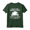 Nato Per Andare In Moto Costretto Ad Andare Al Lavoro - Maglietta per Motociclisti - Regalo per Natale, Pasqua e Compleanno