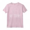 T-shirt «Not Today Crazy Cat» - Maglietta con Gatto Divertente e Carina - Ideale per Compleanni e Vacanze