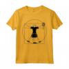Tennis Player - Da Vinci Vitruvian Uomo Tennis Maglietta - Regalo Ideale per gli Amanti del Tennis - Compleanni e Natale