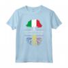 Italiano Coltivato con Radici Rumene - Romania Maglietta Patriottica per Feste e Eventi - Souvenir Personalizzato di Bucarest e Altre Città