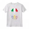 Italiano Coltivato con Radici Rumene - Romania Maglietta Patriottica per Feste e Eventi - Souvenir Personalizzato di Bucarest e Altre Città