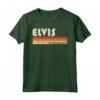 ELVIS - Maglietta Compleanno Personalizzata Divertente Retrò Vintage - Regalo Unico per Amanti di Elvis Presley