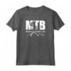 MTB Mountain Bike Life - Maglietta Downhill e Sport Estremi - Ideale Regalo per Amici Ciclisti