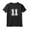 Regalo Sportivo Numero 11 Maglia della Squadra - Maglietta Personalizzata per Veri Appassionati di Sport