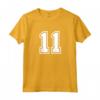 Regalo Sportivo Numero 11 Maglia della Squadra - Maglietta Personalizzata per Veri Appassionati di Sport