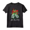 Natale Gin-Gle Bells Gin Lovers dicendo Maglietta - Idea Regalo Divertente per Amanti del Gin durante le Feste