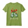 Natale Gin-Gle Bells Gin Lovers dicendo Maglietta - Idea Regalo Divertente per Amanti del Gin durante le Feste