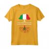 Italiano coltivato con radici Marocchine - Marocco Maglietta personalizzata per celebrare le origini - Ideale per compleanni, feste e eventi speciali