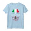 Italiano coltivato con radici Marocchine - Marocco Maglietta personalizzata per celebrare le origini - Ideale per compleanni, feste e eventi speciali