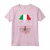 Italiano coltivato con radici Marocchine - Marocco Maglietta personalizzata per celebrare le origini - Ideale per compleanni, feste e eventi speciali