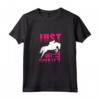 Equitazione Equestre Just Get Over it - Regalo di Sport Equino Maglietta per Amanti dei Cavalli