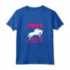Equitazione Equestre Just Get Over it - Regalo di Sport Equino Maglietta per Amanti dei Cavalli
