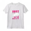 Equitazione Equestre Just Get Over it - Regalo di Sport Equino Maglietta per Amanti dei Cavalli