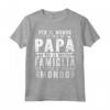 Festa Del Papa Nostro Mondo - Per il Padre Maglietta - Ideale come Regalo per la Festa del Papà