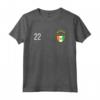 Maglia Sportiva Numero 22 della Costa d'Avorio - Ventidue Maglietta Calcio Ivoriano - Orgoglio Nazionale della Costa d'Avorio