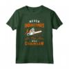 Divertente Design Boscaiolo per Uomo - Never Underestimate An Old Man With A Chainsaw - Maglietta da Falegname Arborist per Regalo di Compleanno o Natale