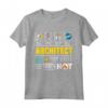 Divertente Architetto T-shirt - Regalo per Architetto - Maglietta da Indossare al Lavoro - Keep Calm and Architect On