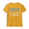 Maglietta Architetto Divertente - Regalo Laurea Uomo - Ragione Tee Shirt per Architetti - Marca HapTiger