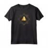 Massoneria Occhio della Provvidenza - Maglietta Massonico Piramide d'Oro per Uomo - Ideale Regalo per l'Uomo Speciale