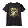 Freemason Tee Acquerello Illustrazione Misteriosa - Maglietta Simboli Massonici Illuminati - Ideale per Appassionati di Massoneria