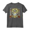 Freemason Tee Acquerello Illustrazione Misteriosa - Maglietta Simboli Massonici Illuminati - Ideale per Appassionati di Massoneria