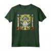 Freemason Tee Acquerello Illustrazione Misteriosa - Maglietta Simboli Massonici Illuminati - Ideale per Appassionati di Massoneria
