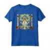 Freemason Tee Acquerello Illustrazione Misteriosa - Maglietta Simboli Massonici Illuminati - Ideale per Appassionati di Massoneria