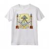 Freemason Tee Acquerello Illustrazione Misteriosa - Maglietta Simboli Massonici Illuminati - Ideale per Appassionati di Massoneria