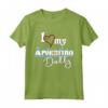 Argentina Bandiera Amore - Il mio Argentino Papà Camiseta - Maglietta per Figli e Figlie - Regalo per Papà Argentino